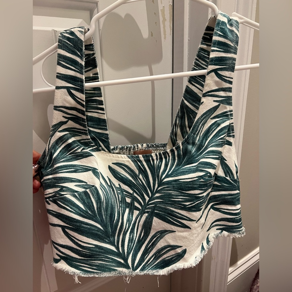 Show me your mumu denim crop